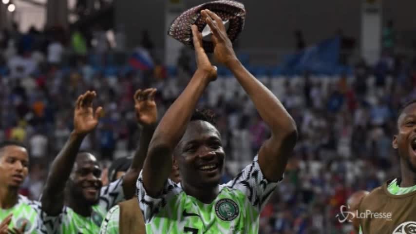 Mondiali, la Nigeria inguaia l’Argentina