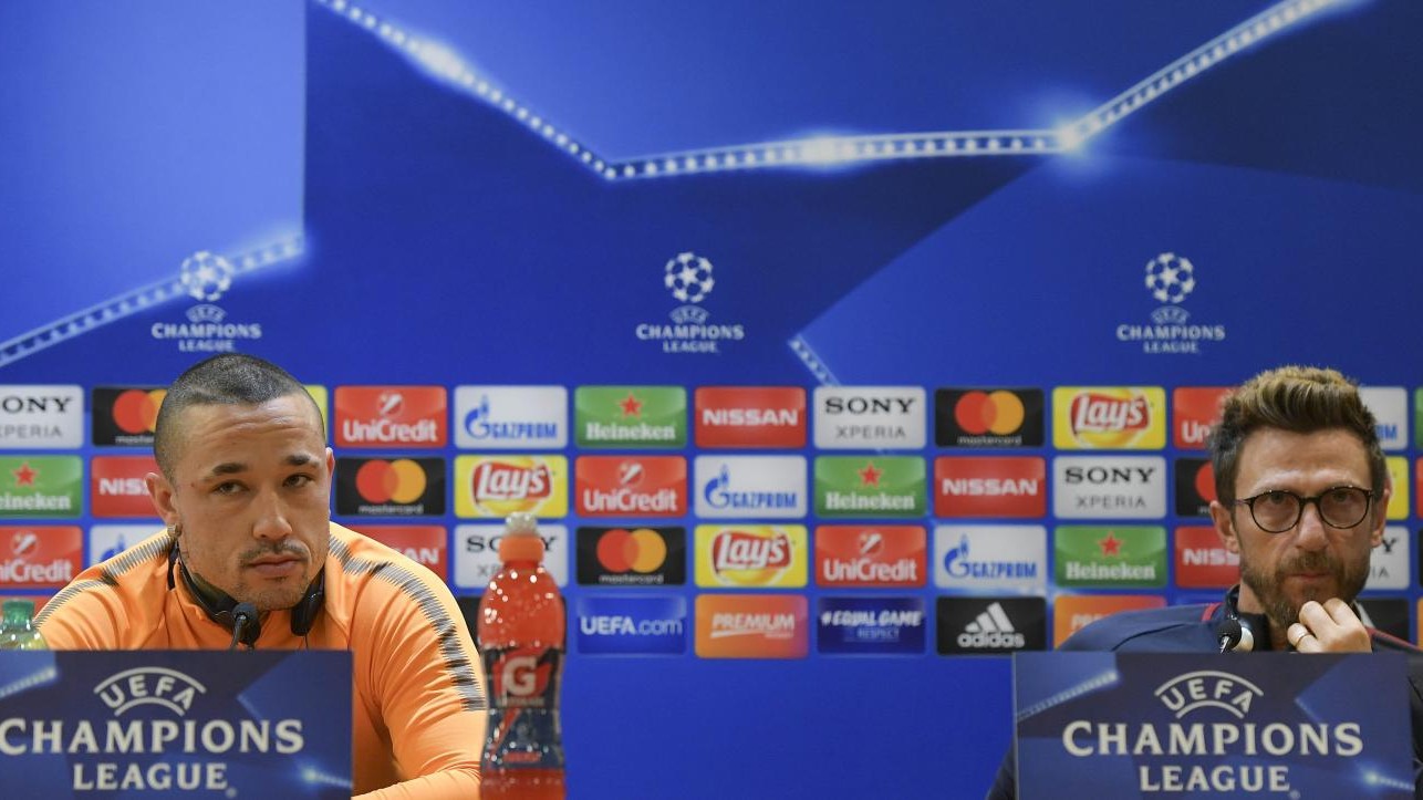 Champions Roma, Di Francesco: “Con Barça dobbiamo credere al miracolo”