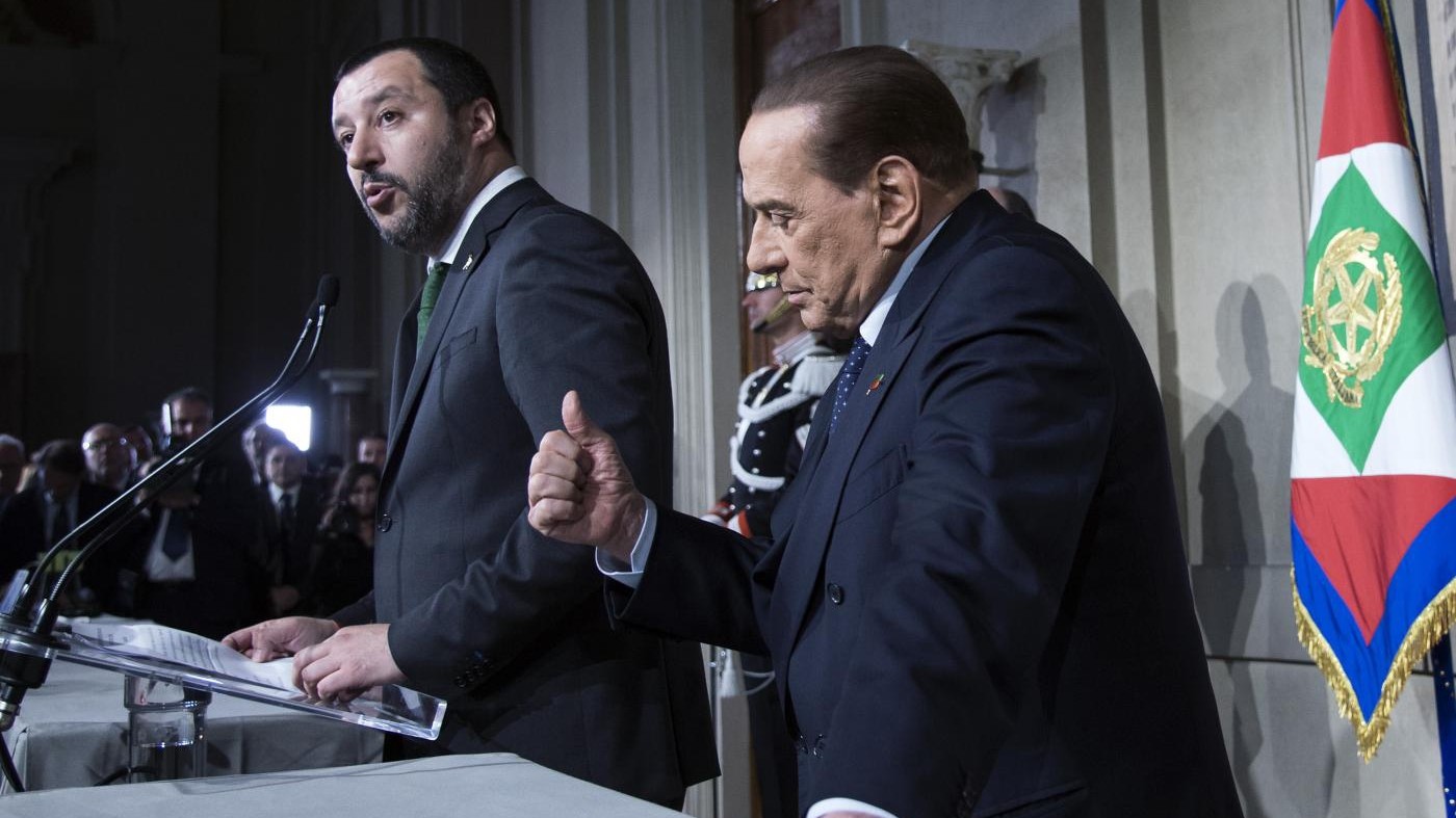 Centrodestra, show Berlusconi fa infuriare alleati. Lega: “Sue parole non condivise”