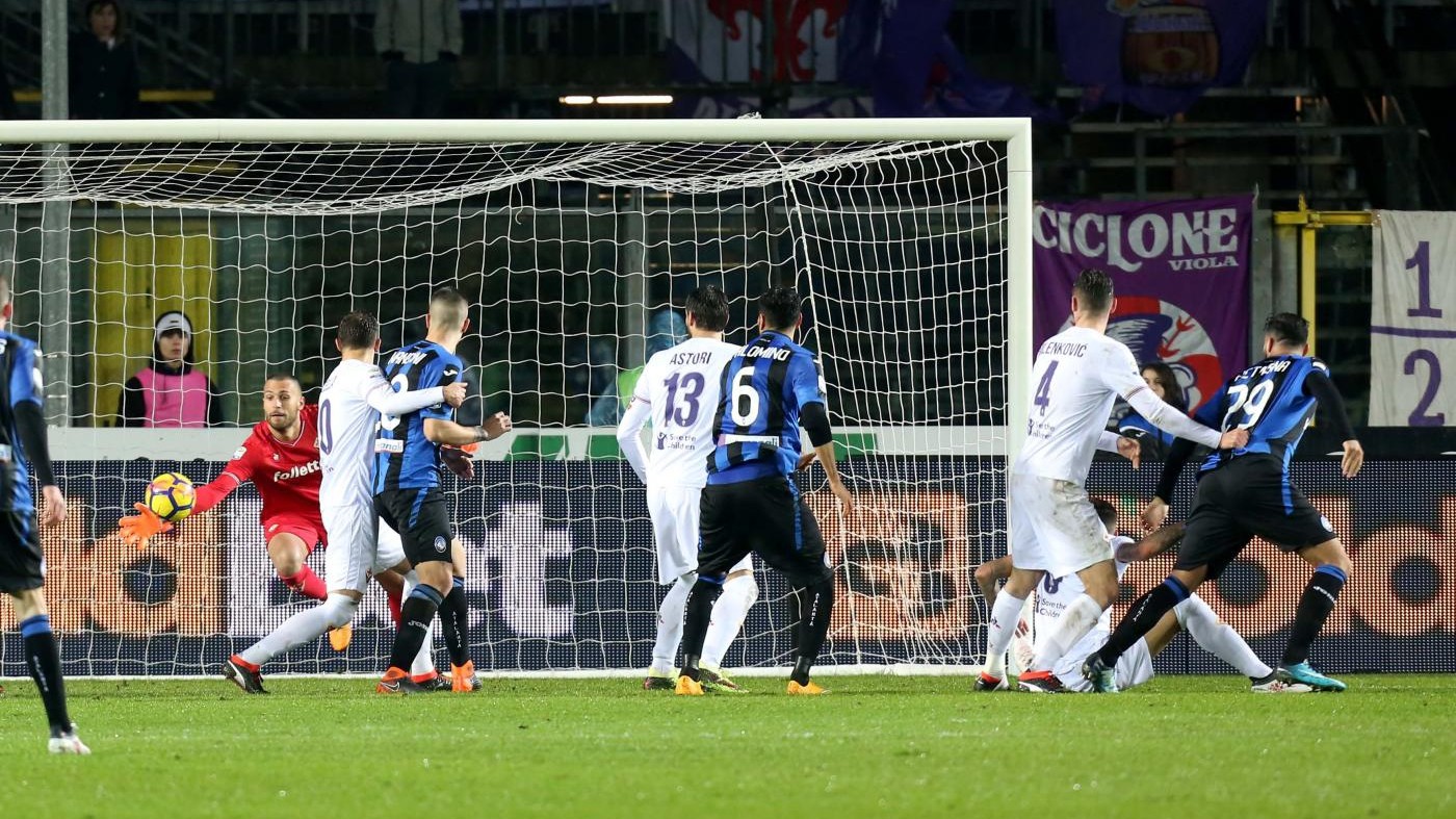 Petagna risponde a Badelj: è 1-1 tra Atalanta e Fiorentina