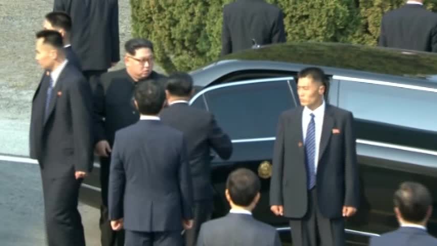 Coree, Kim e Moon piantano un albero per la pace