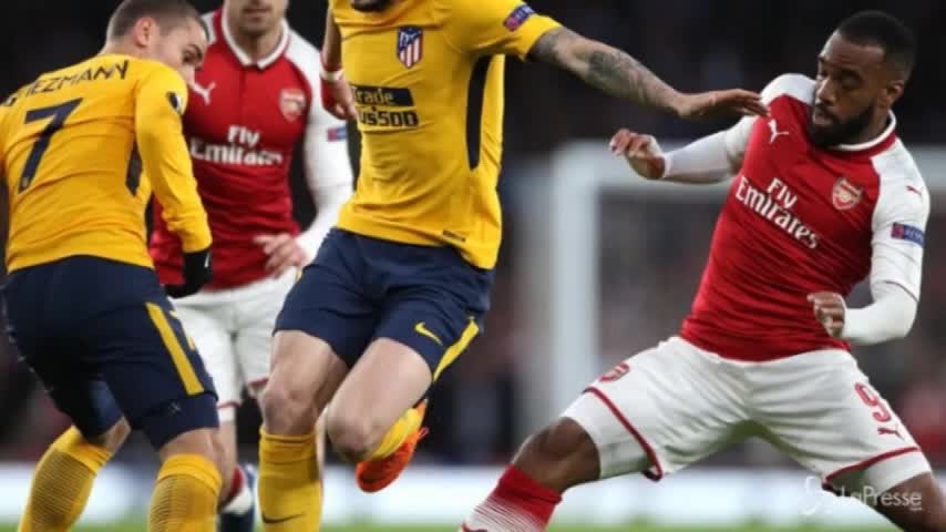 Europa League: vince il Marsiglia, pareggiano Arsenal e Atletico