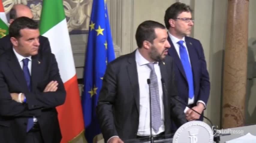 Salvini: “Farò di tutto per dare un governo all’Italia”