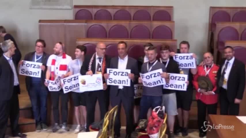 Roma-Liverpool, in Campidoglio una delegazione di tifosi