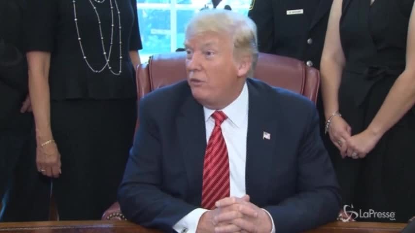Deputati repubblicani candidano Trump a premio Nobel per la pace