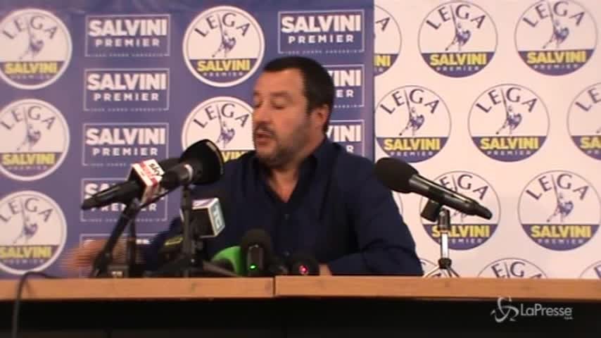 Salvini: “Governo di scopo Centrodestra-5Stelle, poi il voto a dicembre”