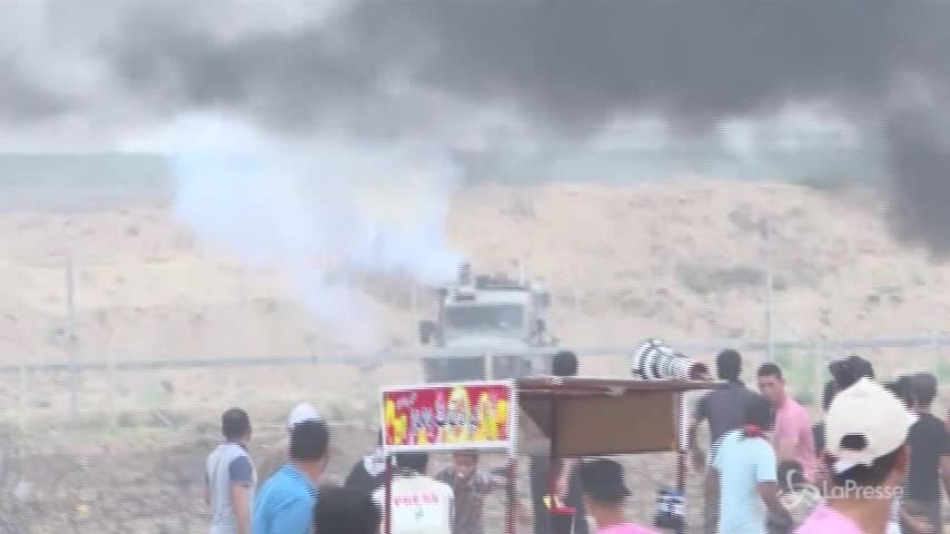 Gaza: ancora scontri al confine con Israele