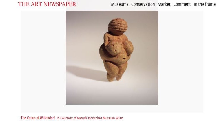 Venere di Willendorf censurata su Facebook: museo di Vienna indignato