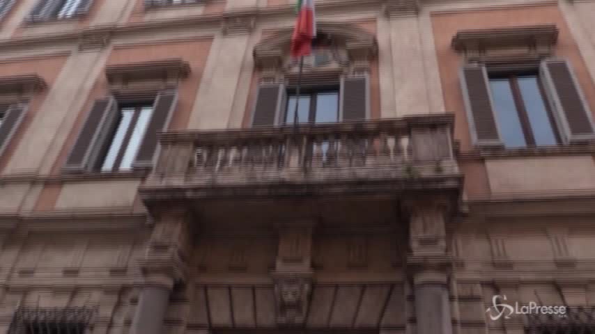 Palazzo Grazioli, l’arrivo dei vertici del centrodestra