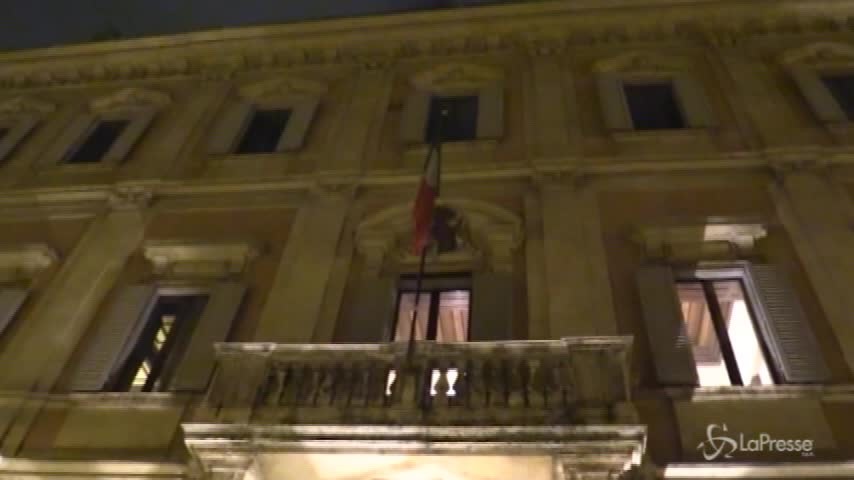 Palazzo Grazioli, terminato il vertice del centrodestra