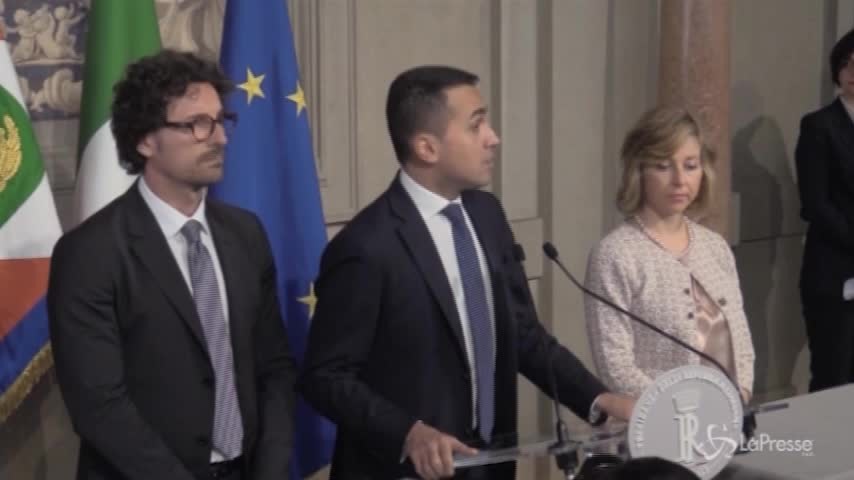 Di Maio al Colle: “Governo politico o si va a votare”