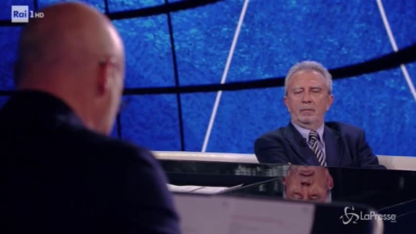 Zingaretti legge Aldo Moro davanti al figlio dello statista