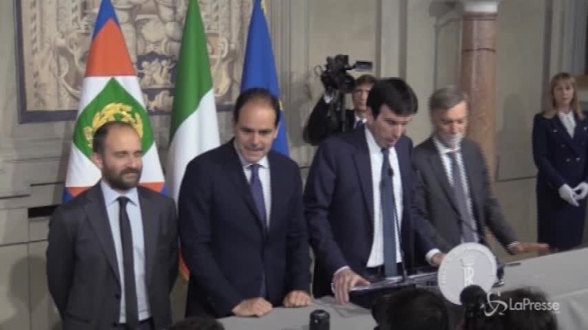 Consultazioni, Martina: “ Stop a gioco a dell’oca”