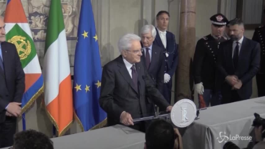 Consultazioni, Mattarella: “Governo neutrale fino a dicembre”
