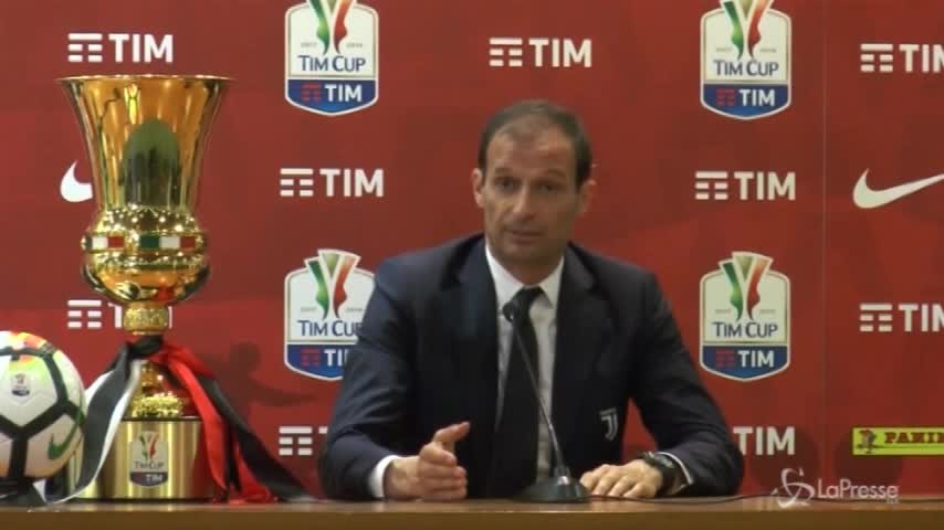 Coppa Italia, Allegri: “Milan-Juve sempre una gara equilibrata”