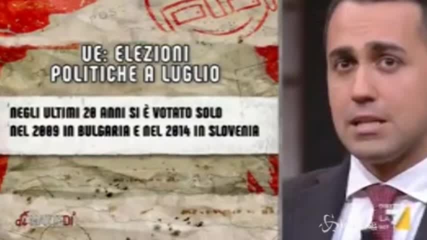 Di Maio e Renzi a DiMartedì: il meglio
