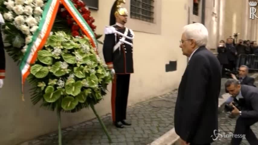 Moro, Mattarella: “Responsabilità non si cancellano”