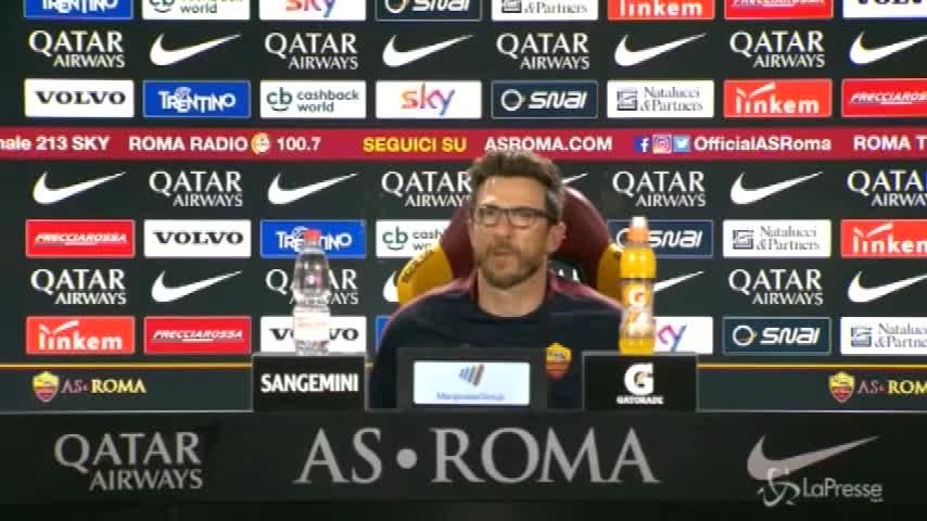 Di Francesco: “Vincere a Sassuolo per blindare il 3° posto. Allison resta”