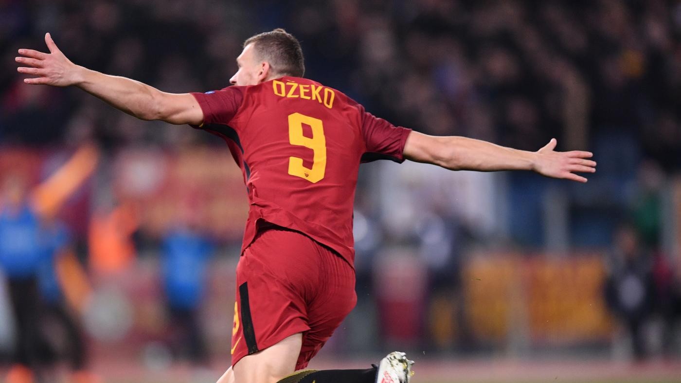 Champions, super Dzeko fa volare la Roma ai quarti: Shakhtar ko 1-0