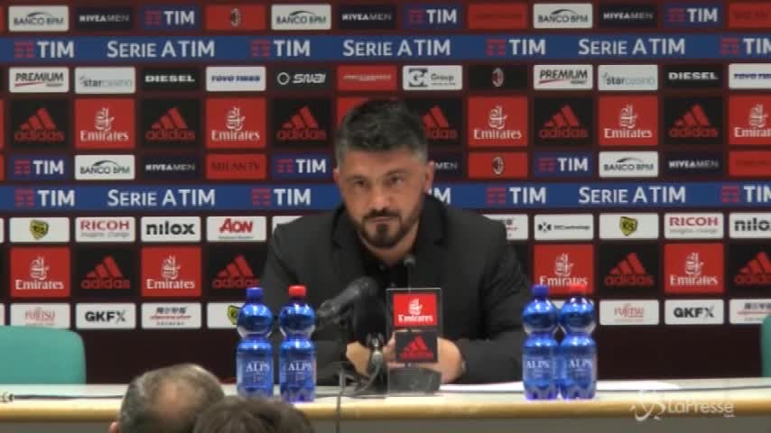 Gattuso: “Voto 7? A scuola mai, nemmeno in religione”