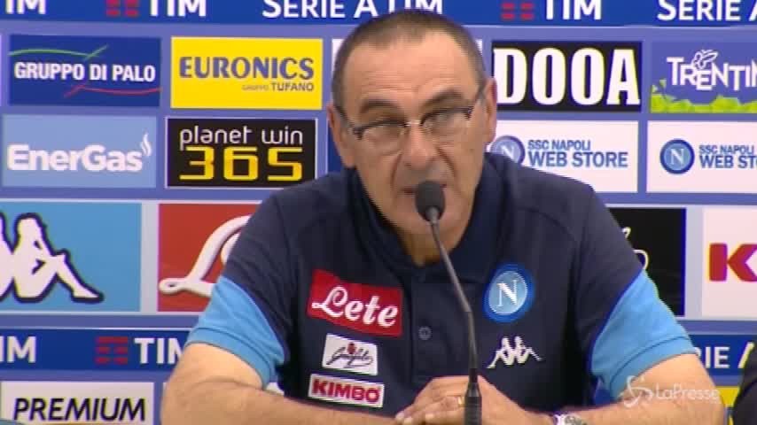 Napoli, Sarri: “Se rimango qui voglio potermi ripetere”
