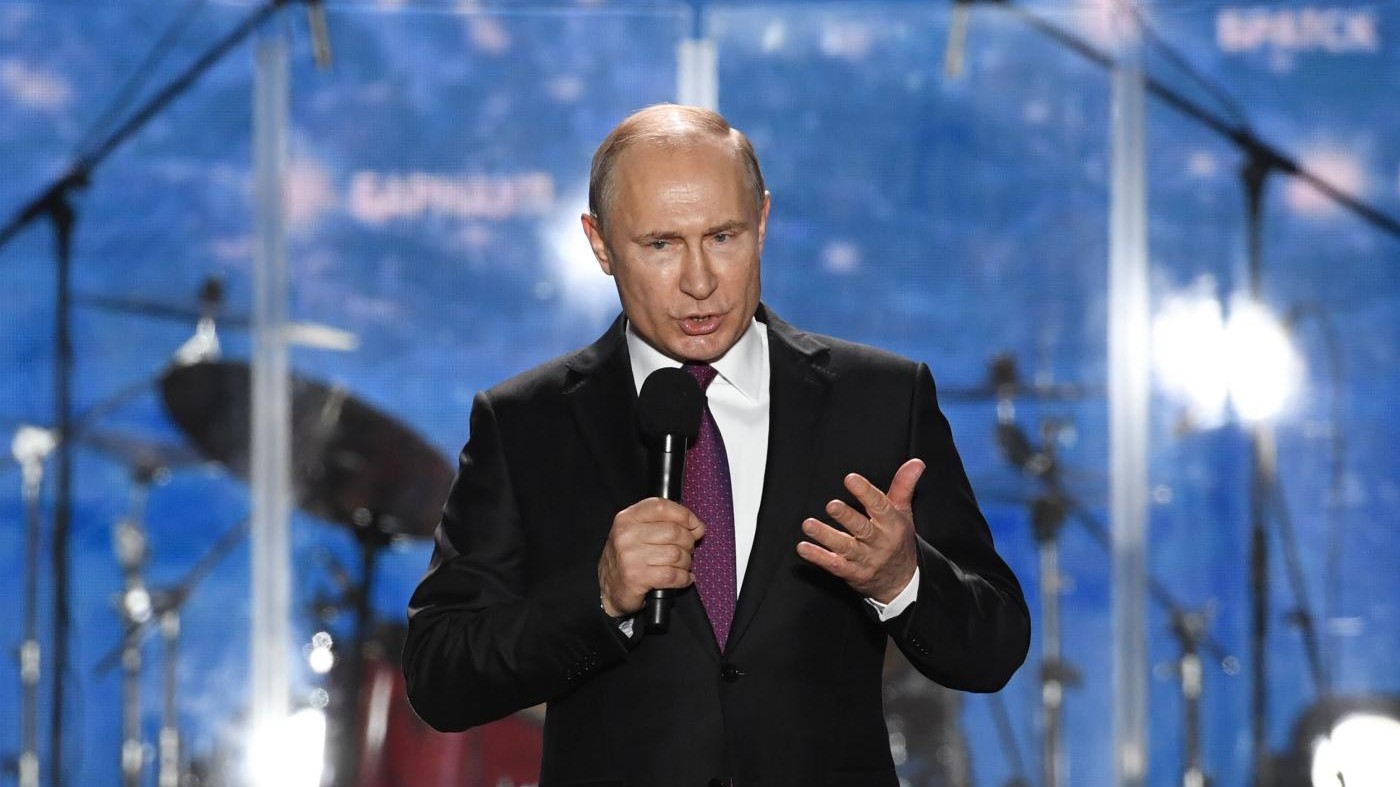 Russia al voto domenica: Putin verso 4° mandato da presidente