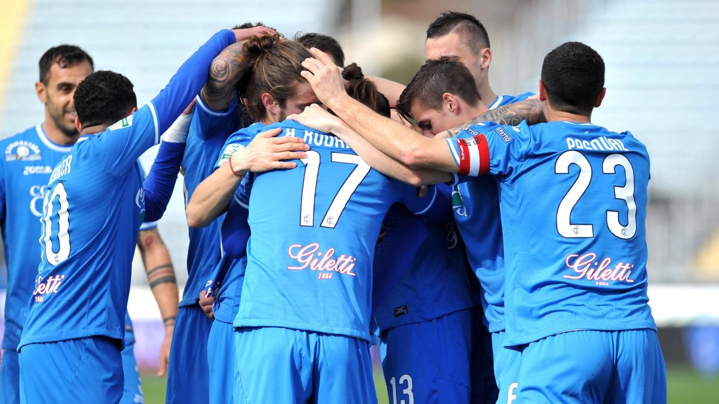 Serie B, l’Empoli continua a correre, solo pari per il Frosinone