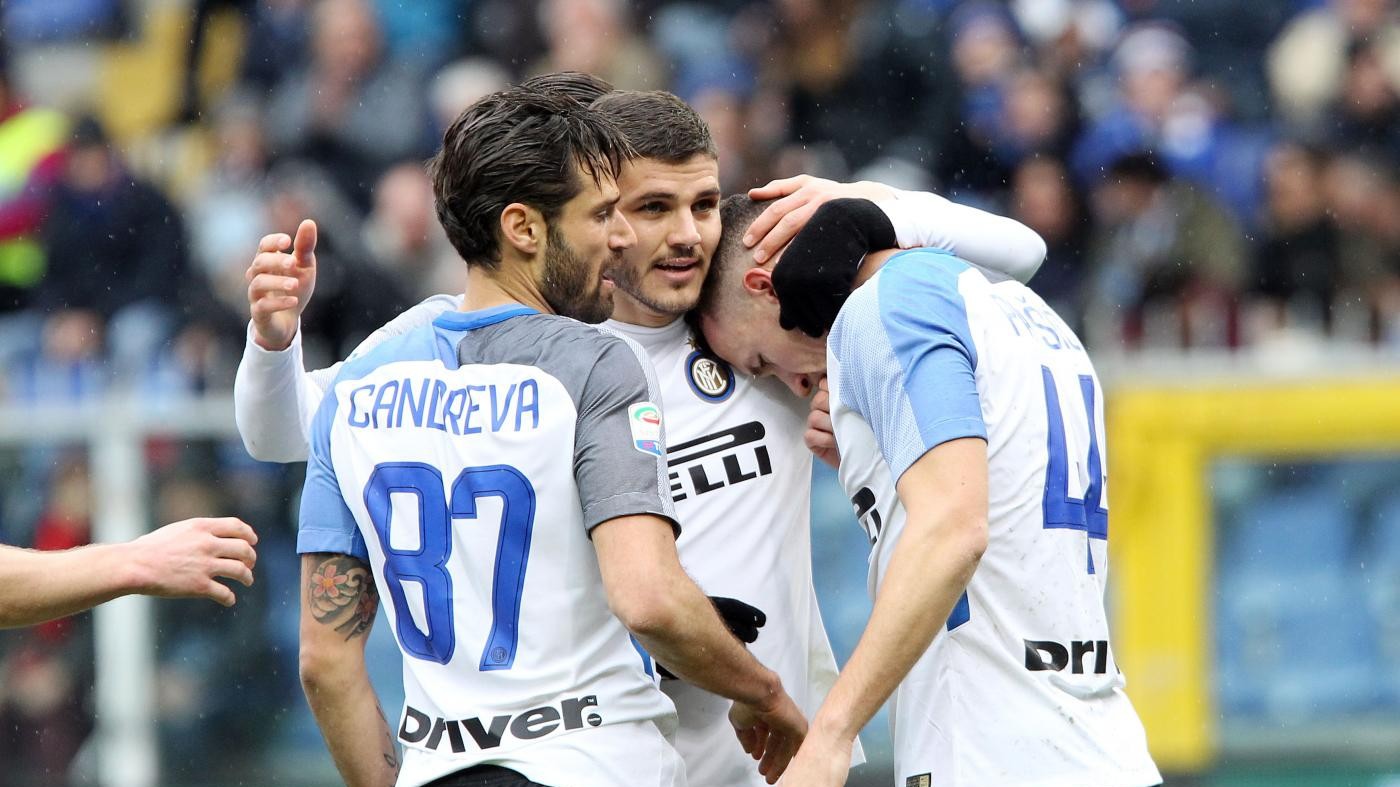 Icardi travolge la Sampdoria. Grande Inter: 5-0 a Marassi