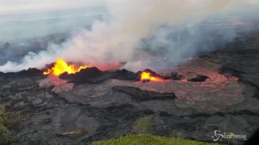 Hawaii, l’eruzione senza fine del kilauea