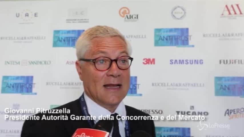 Antitrust, Pitruzzella: “Le sanzioni sono in aumento, combattiamo rendite posizione”
