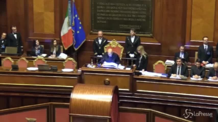 Senato, standing ovation per Liliana Segre, Calderoli non si alza