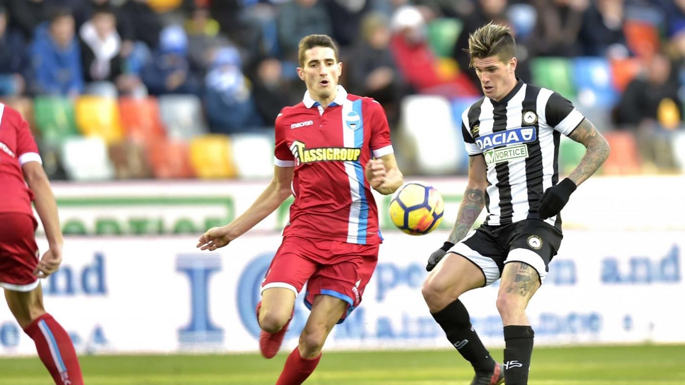 Serie A, Floccari risponde a Samir: Udinese-Spal termina 1-1