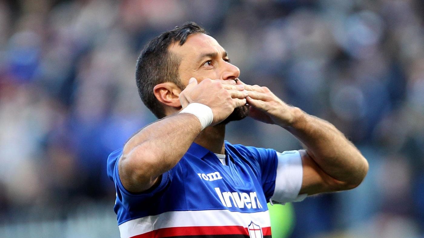 Serie A, ciclone Quagliarella: Sampdoria cala tris a Fiorentina