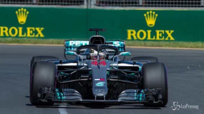 GP Formula 1 d’Australia, pole position per Hamilton