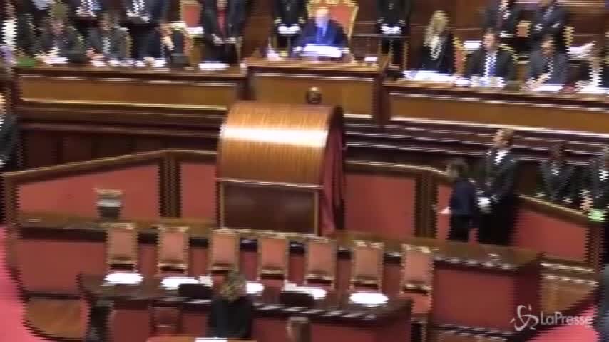 Senato, Casellati vota. Poi colloquio con Bernini