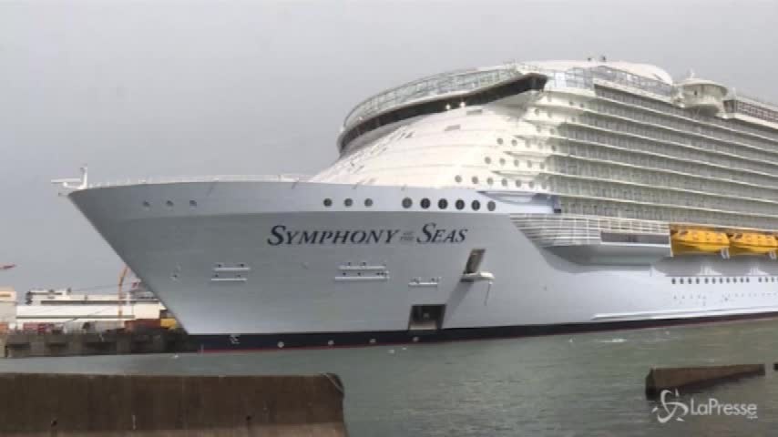Pronta la nave da crociera da record