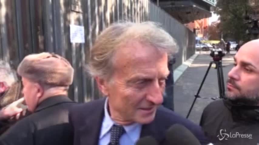 Frizzi, Montezemolo: “Quando vinceva la Ferrari era il primo a telefonare”