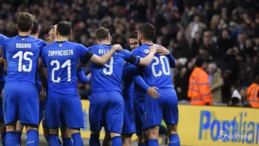 L’Italia pareggia a Wembley