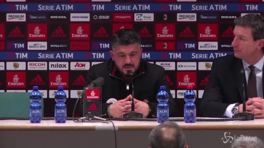 Milan, Mirabelli: “Rinnovo Gattuso nell’uovo di Pasqua”