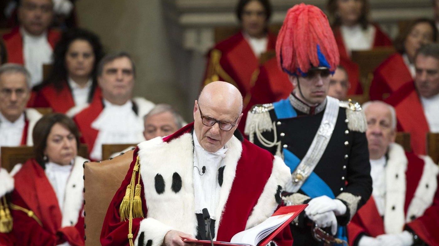 Cassazione, monito presidente contro femminicidio, baby gang, abuso social