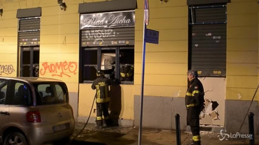 Torino, rogo in un ristorante marocchino di San Salvario