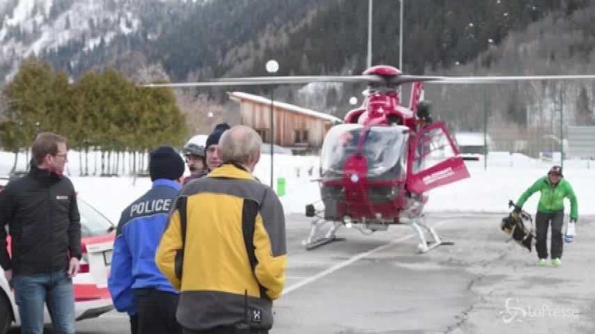 Svizzera, valanga sulle Alpi, morti tre sciatori