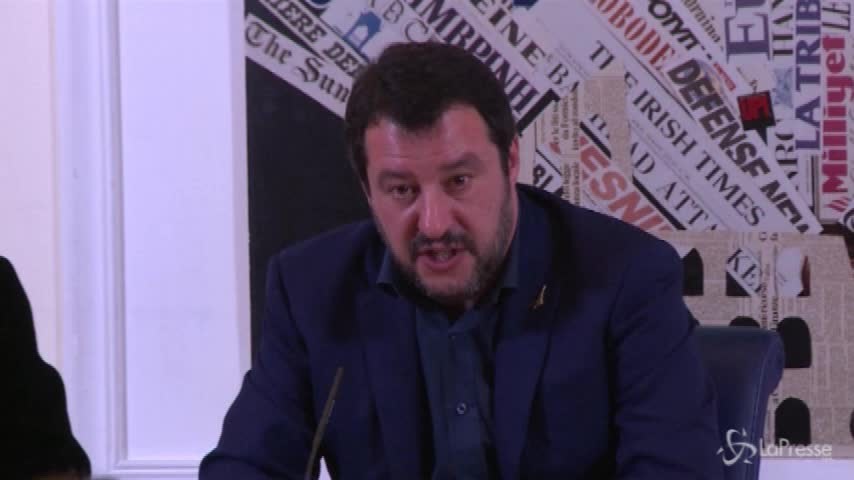 Salvini: “Se andrò al governo, via sanzioni a Mosca”