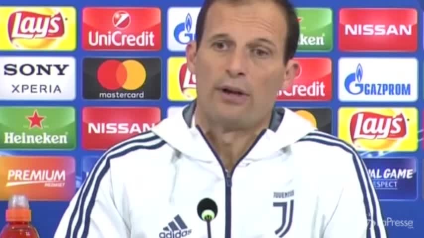 Champions, Allegri: “Il passaggio del turno ce lo giocheremo a Madrid”