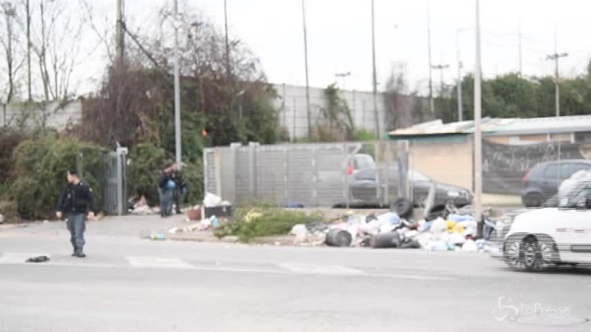 Roma: controlli straordinari al campo nomadi di via Gordiani