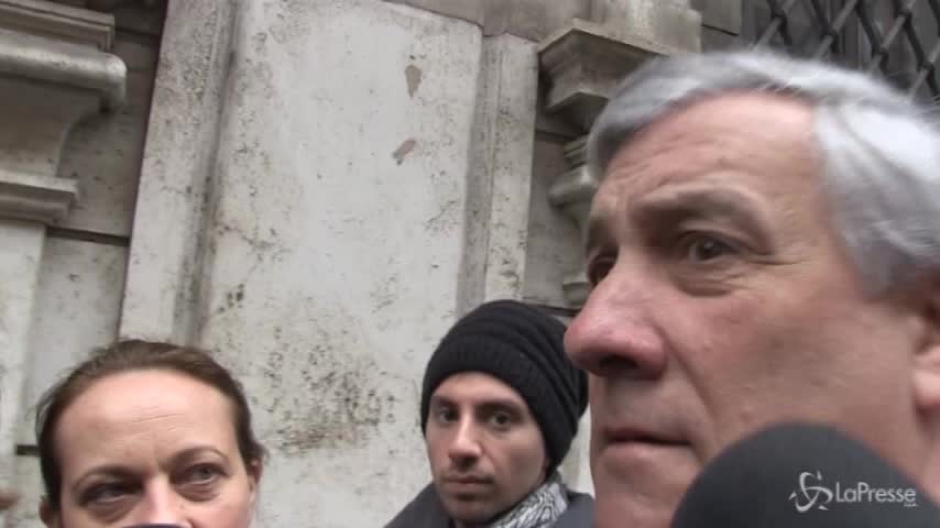 Governo, Tajani: “Quelli di Di Maio mi sembrano giochi di palazzo”