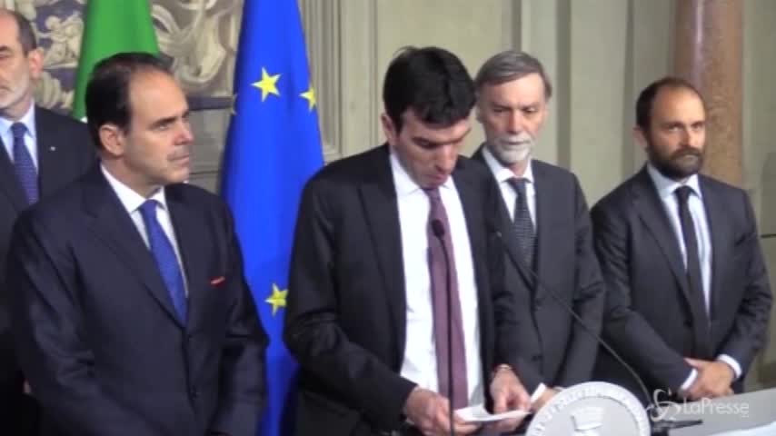 Pd al Colle, Martina: “No a ipotesi di Governo”