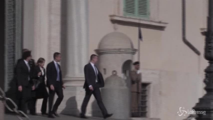 Di Maio acclamato dopo le consultazioni al Colle