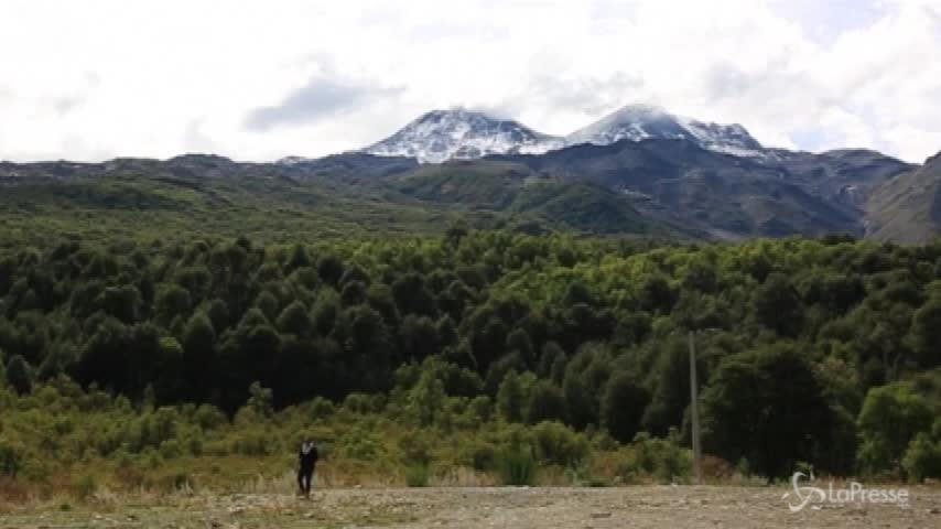Il vulcano Nevados de Chillán torna a far paura