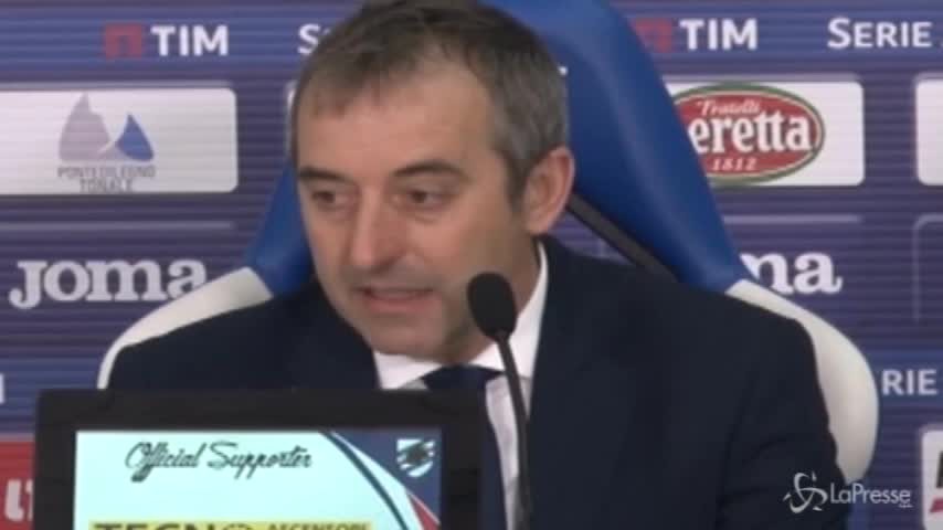 Giampaolo: “La squadra voleva vincere, ci abbiamo provato”